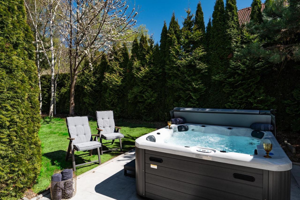 Serenity Prague Villa With Garden Jacuzzi Luaran gambar
